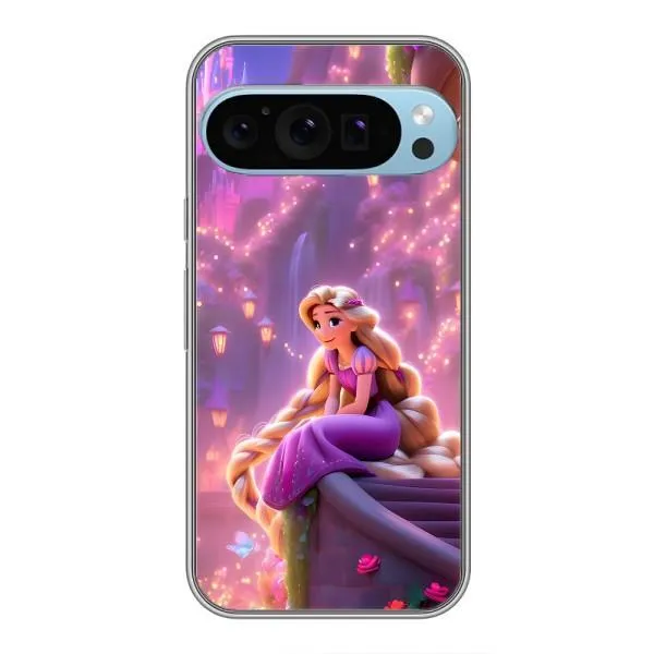 Чохол з принтом «Рапунцель у замку» для Google Pixel 9 Pro