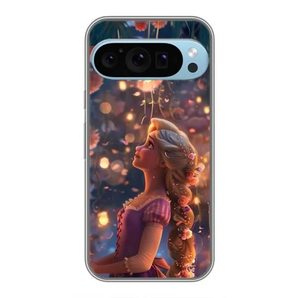Чохол з принтом «Рапунцель ліхтарики» для Google Pixel 9 Pro