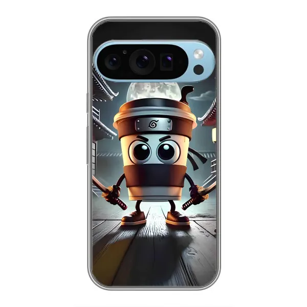 Чехол с принтом «Капучино асасино» для Google Pixel 9 Pro Чехол с принтом «Капучино асасино» для Google Pixel 9 Pro