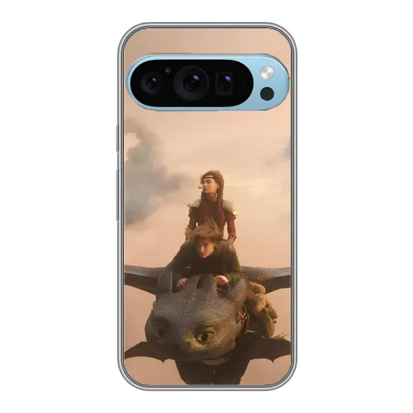 Чохол з принтом «Фільм дракон» для Google Pixel 9 Pro