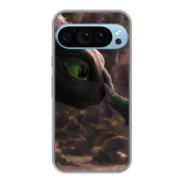 Чохол з принтом «Сцена з драконом» для Google Pixel 9 Pro