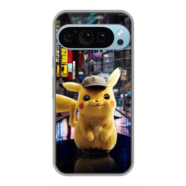 Чехол с принтом «Пикачу покемон» для Google Pixel 9 Pro