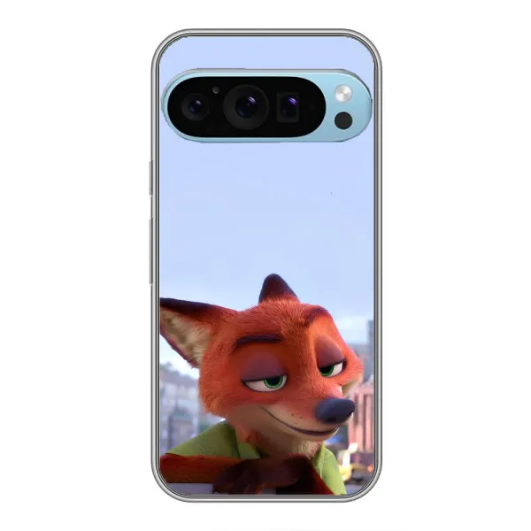 Чохол з принтом «Лис Нік» для Google Pixel 9 Pro