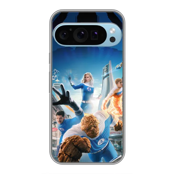 Чохол з принтом «Герої Фантастична Четвірка» для Google Pixel 9 Pro Чохол з принтом «Герої Фантастична Четвірка» для Google Pixel 9 Pro