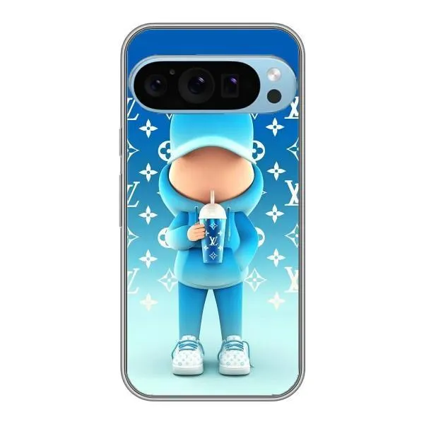 Чохол з принтом «Хлопець LV» для Google Pixel 9 Pro