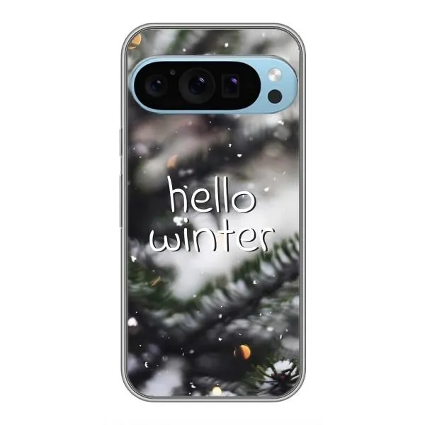 Чехол с принтом «Hello winter» для Google Pixel 9 Pro Чехол с принтом «Hello winter» для Google Pixel 9 Pro