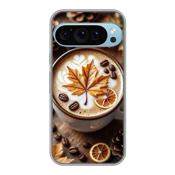 Чохол з принтом «Пряна кава» для Google Pixel 9 Pro