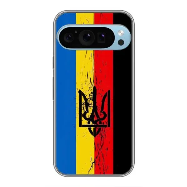 Чехол с принтом «Флаг УПА» для Google Pixel 9 Pro