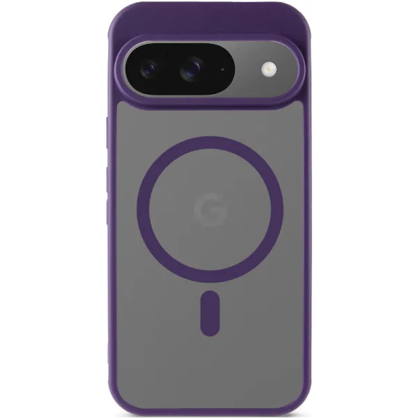 Чехол TPU Bloom with Magnetic Fit для Google Pixel 9 / 9 Pro — Фиолетовый — фото 2