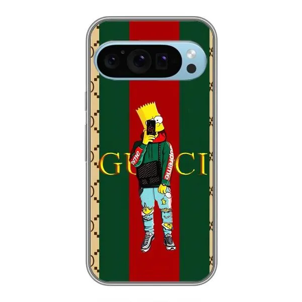 Чохол з принтом «Барт ГУЧЧІ» для Google Pixel 9