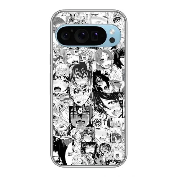 Чехол с принтом «Ahegao manga» для Google Pixel 9