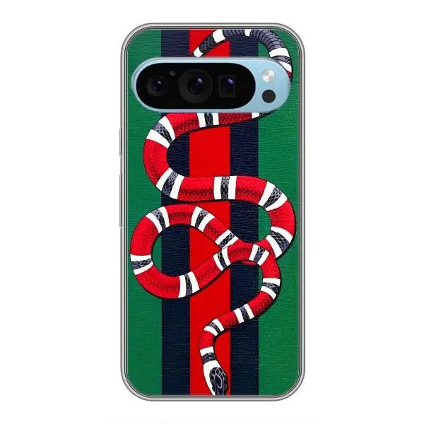 Чохол з принтом «Gucci змія» для Google Pixel 9
