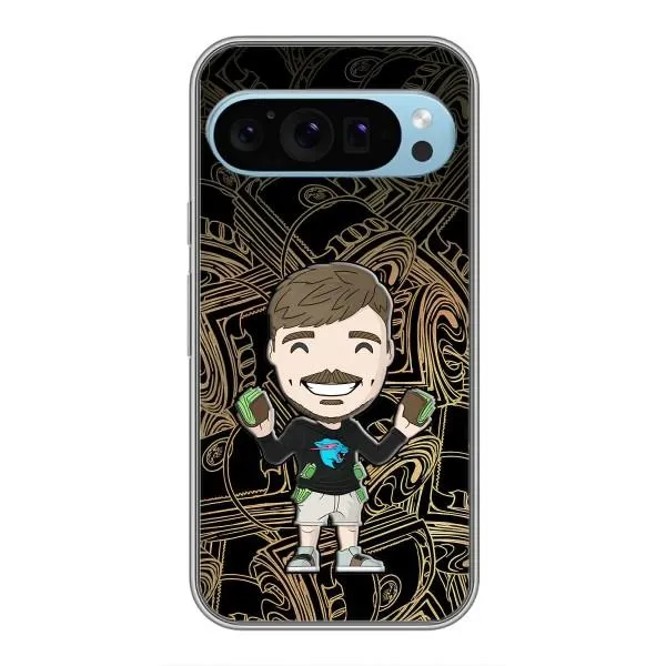 Чехол с принтом «Mister Beast» для Google Pixel 9