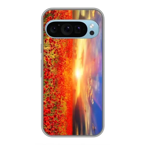 Чехол с принтом «Поле тюльпанов» для Google Pixel 9