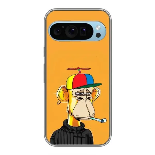 Чохол з принтом «Нудна мавпа NFT» для Google Pixel 9