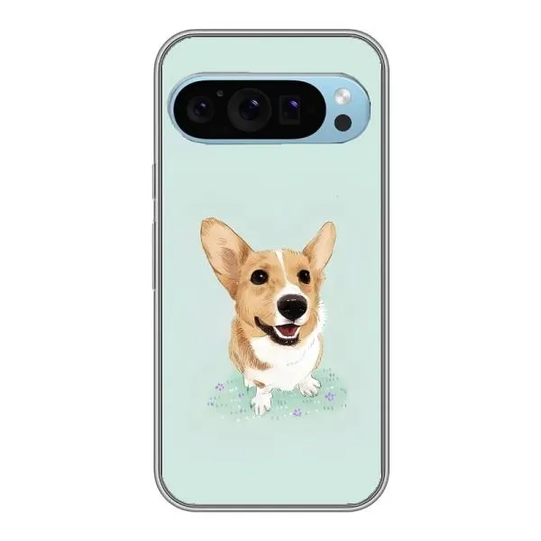 Чохол з принтом «Коргі» для Google Pixel 9