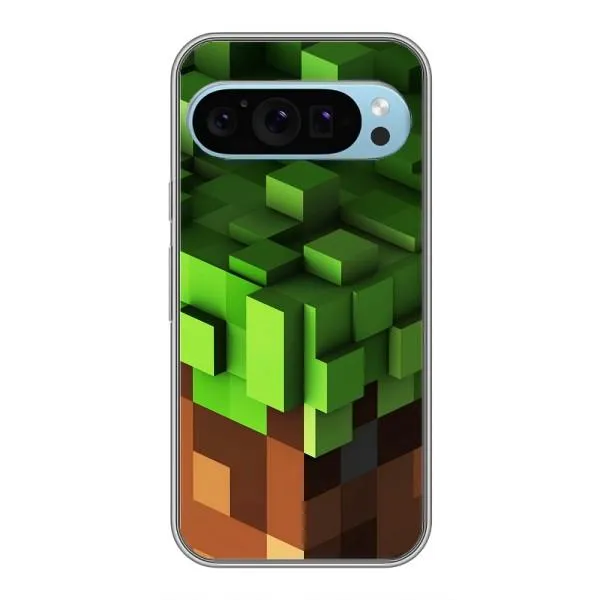 Чехол с принтом «текстура Майнкрафт» для Google Pixel 9