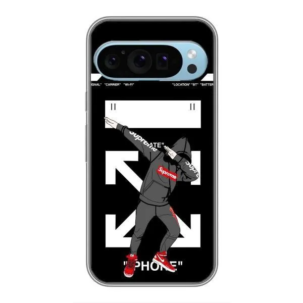 Чохол з принтом «Супрім» для Google Pixel 9