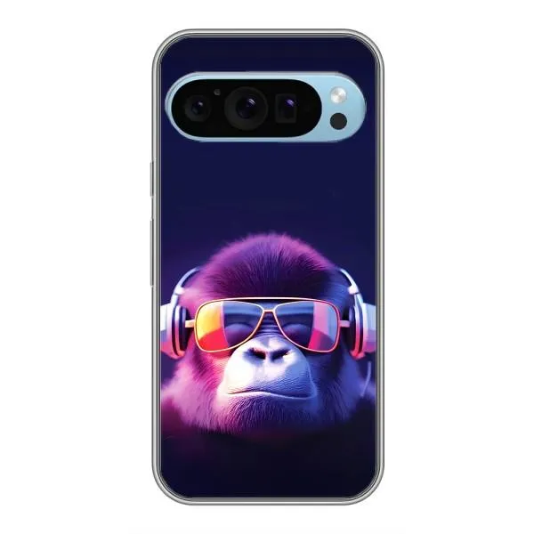 Чохол з принтом «Стильна мавпа» для Google Pixel 9