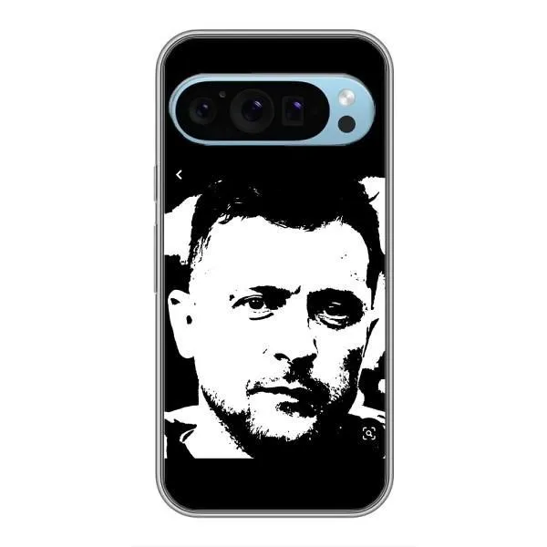 Чехол с принтом «Зеленский АРТ» для Google Pixel 9