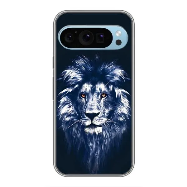 Чохол з принтом «Синій Лев» для Google Pixel 9