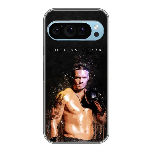 Чехол с принтом «Боксер Александр Усик» для Google Pixel 9 Чехол с принтом «Боксер Александр Усик» для Google Pixel 9