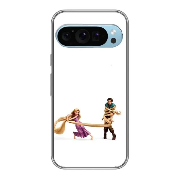 Чохол з принтом «Рапунцель та Флін» для Google Pixel 9