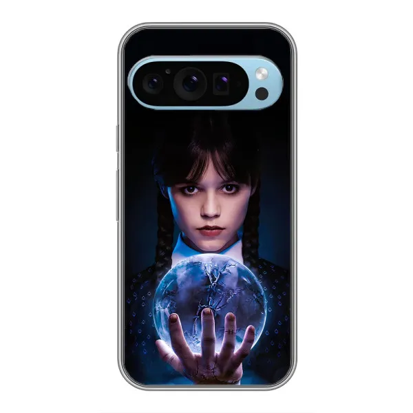 Чохол з принтом «Магічна сфера Венздей» для Google Pixel 9