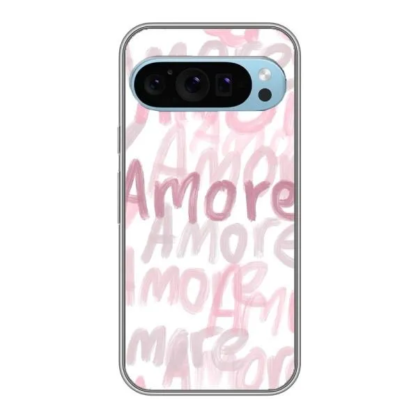 Чехол с принтом «Аморе любовь» для Google Pixel 9