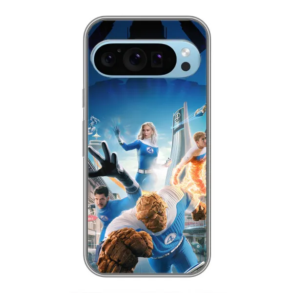 Чохол з принтом «Герої Фантастична Четвірка» для Google Pixel 9 Чохол з принтом «Герої Фантастична Четвірка» для Google Pixel 9