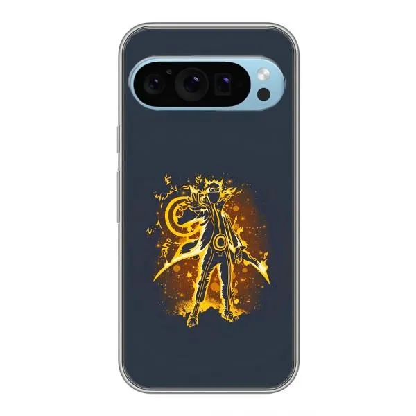 Чехол с принтом «золотой Наруто» для Google Pixel 9 Чехол с принтом «золотой Наруто» для Google Pixel 9