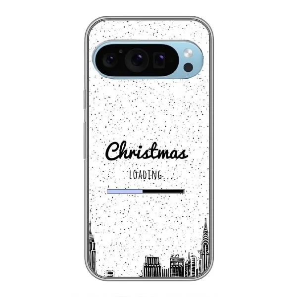 Чохол з принтом «Різдво завантажується» для Google Pixel 9