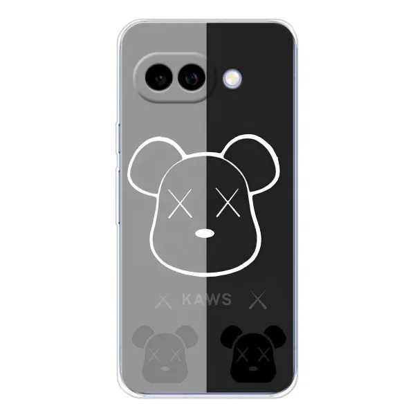 Чехол с принтом «БеарБрик глаза» для Google Pixel 9A