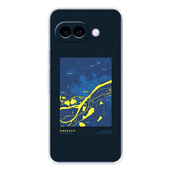Чехол с принтом «Херсон» для Google Pixel 9A