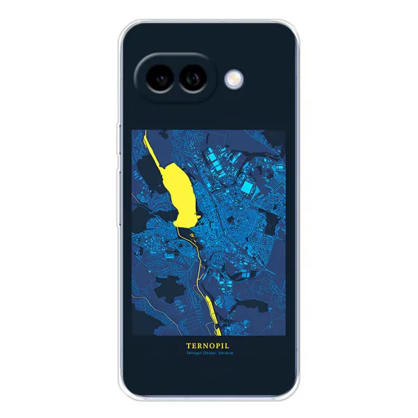 Чехол с принтом «Тернополь» для Google Pixel 9A
