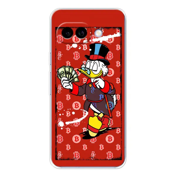 Чохол з принтом «Scrooge MagDag» для Google Pixel 9A