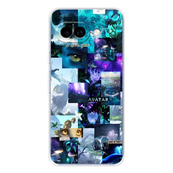 Чехол с принтом «коллаж Аватар» для Google Pixel 9A Чехол с принтом «коллаж Аватар» для Google Pixel 9A