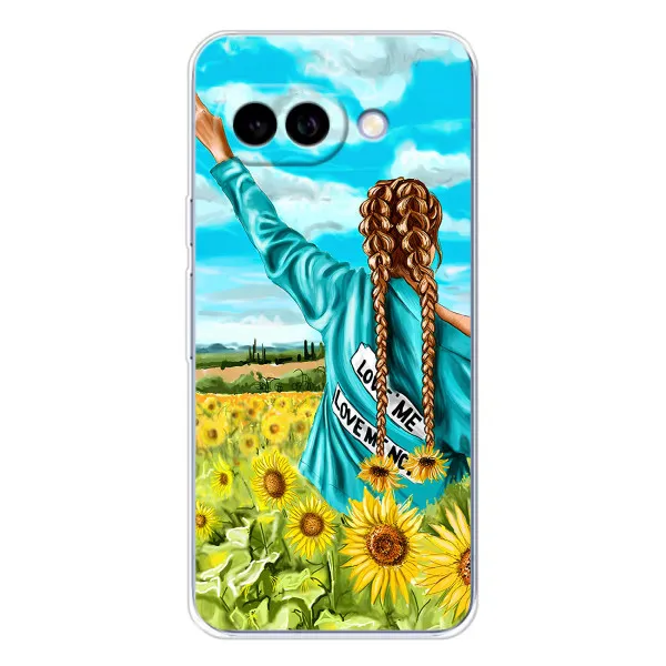Чохол з принтом «Україночка» для Google Pixel 9A Чохол з принтом «Україночка» для Google Pixel 9A