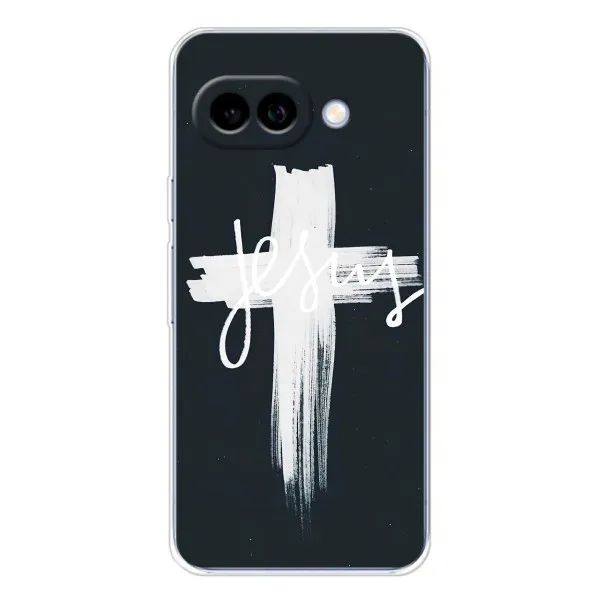 Чехол с принтом «Иисус» для Google Pixel 9A
