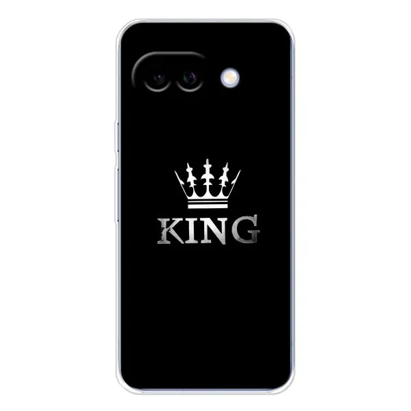 Чехол с принтом «KING» для Google Pixel 9A