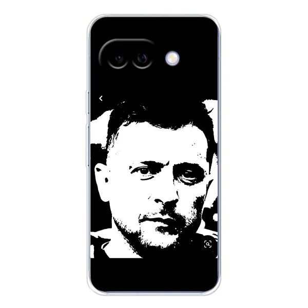 Чехол с принтом «Зеленский АРТ» для Google Pixel 9A