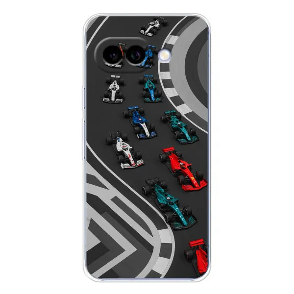 Чохол з принтом «Траса Ф1» для Google Pixel 9A