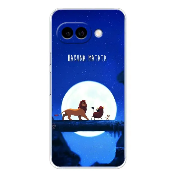 Чохол з принтом «Хакуна Матата» для Google Pixel 9A