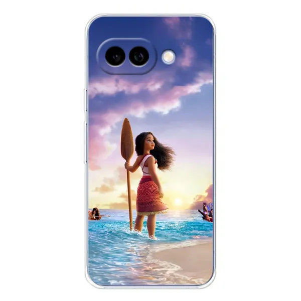 Чохол з принтом «Моана з веслом» для Google Pixel 9A