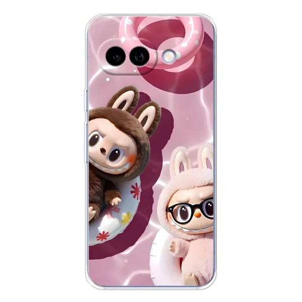 Чехол с принтом «Игрушка Лабубу» для Google Pixel 9A Чехол с принтом «Игрушка Лабубу» для Google Pixel 9A