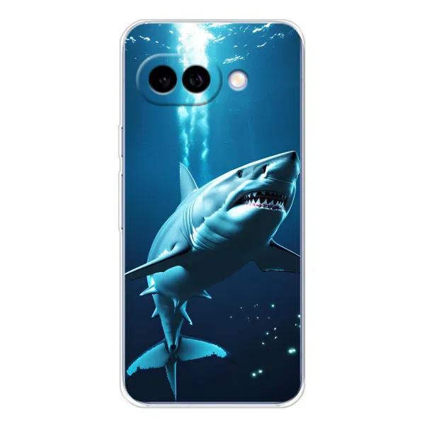 Чехол с принтом «Акула под водой» для Google Pixel 9A Чехол с принтом «Акула под водой» для Google Pixel 9A
