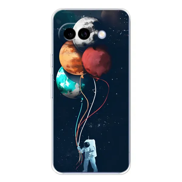 Чехол с принтом «Планеты шарики» для Google Pixel 9A