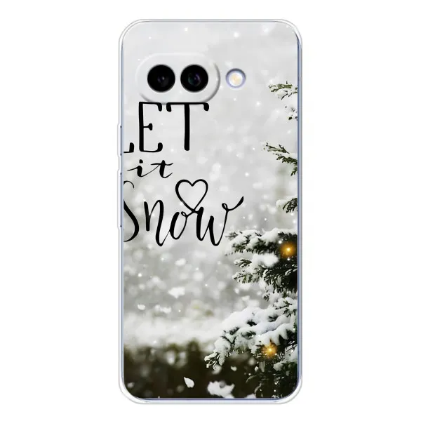 Чехол с принтом «Let it snow» для Google Pixel 9A