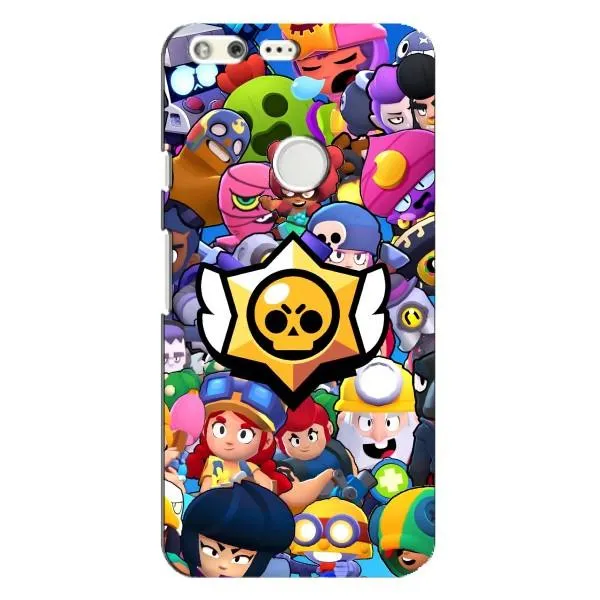 Чехол с принтом «Лого Brawl Stars» для Google Pixel XL
