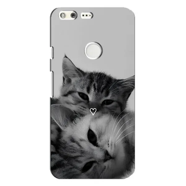 Чехол с принтом «Пара котов» для Google Pixel XL